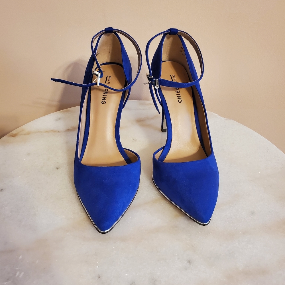 Call it Spring Blue Heels - Picture 3 of 8
